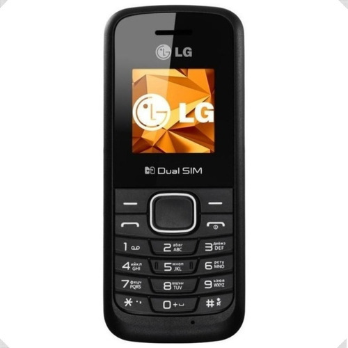 Telefone Celular Antigo Para Idosos Barato LG Novo Dois Chip