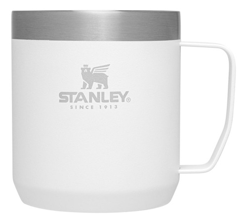 Taza Camp Mug Stanley 354 Ml Color Blanco Liso