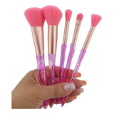 Set De 5 Brochas Y Pinceles Para Maquillaje