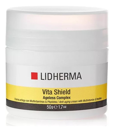 Vita Shield Ageless Complex Crema B3 B5 Vit E 50gr Lidherma 