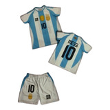 Conjunto Camiseta Y Short Infantiles, Fútbol 