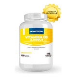 Vitamina D3 2000ui 120 Cápsulas New Nutrition Sabor Sem Sabor
