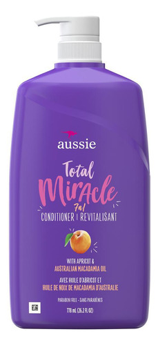 Condicionador Aussie Total Miracle 778 Ml