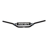 Manubrios Aluminio Enduro Cross Color Negro 22 Mm Ukko