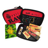 Super Raw E Puff Life Kit Completo Com Estojo Vermelho 