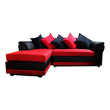 Sofa Living Modular Mini Mustang Rojo / Muebles Chile