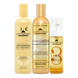 La Puissance Shampoo Y Acondicionador Perfume 3 Rulos Kit X3