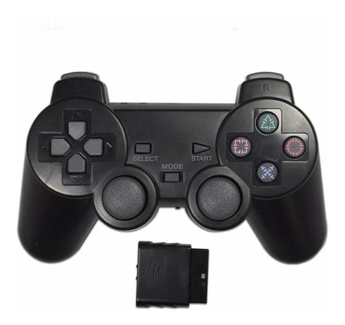 Controlador De Color Transparente Para Sony Ps2 Gamepad Inal