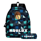 Mochila Escolar Roblox Para Niños Adolescentes