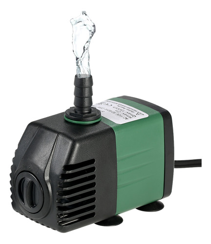 Fuente Hidropónica Sumergible De 1500 L/h, 25 W, Con 2