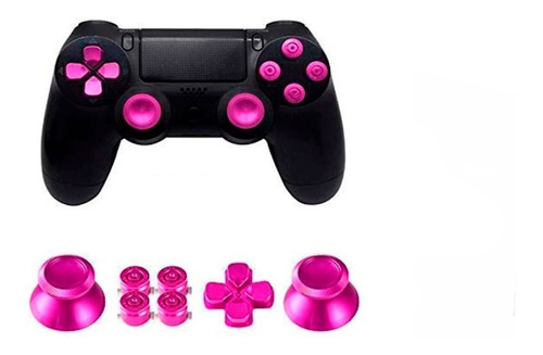 Set De Botones + Palanca Compatible Con Control Sony Ps4