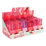 Gloss Labial Sorvetinho Glitter Infantil Caixa Com 24 Peças 