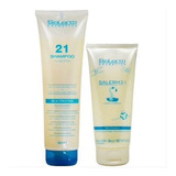 Salerm 21 Kit Cabello Seco O Maltratado Shampoo Y Acondic...