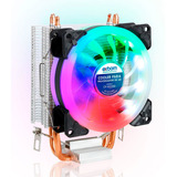 Cooler P/ Processador 2 Heatpipes Hidráulico Rgb - Intel/amd