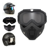 Oculos Mascara Moto Motociclista Proteção Capacete  Trilha