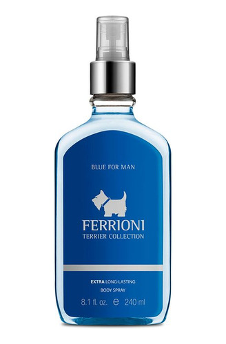 Body Spray Para Caballero Ferrioni Blue 240ml.