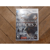 Wii Juego Original Medal Of Honor Héroes 2 Nintendo Américan