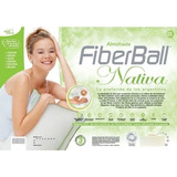 Almohada Fiberball Nativa 50x90 Fibra Siliconada Microesfera