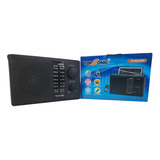 Radio Bluetooth Panel Solar Recargable Fm Am Sw Entrada Usb