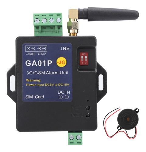 Sistema De Alarma Ga01p 3g/gsm, Entrada De 1 Vía, Mini Smart