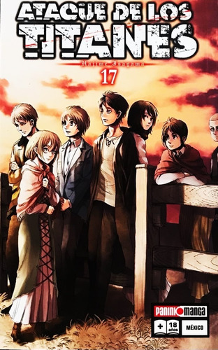 Manga Shingeki No Kyojin Ataque De Los Titanes Tomo 17