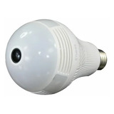 Lampara Led Wifi Camara Hd 360° Espia