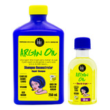 Lola Argan Oil Kit Reconstructor Shampoo + Serum Pelo 3c