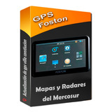 Actualizacion Gps Foston Todos Los Modelos Mapas Mercosur