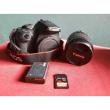 Canon T7 Rebel + Objetiva 18-55mm + Kit