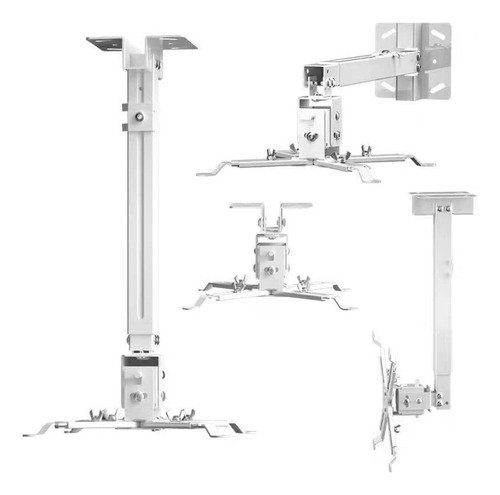 Suporte Data Show Projetor Parede E Teto Máximo Ajuste 15kg