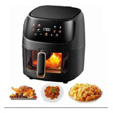 Freidora De Aire Extra Grande Horno Visual 2400w  8/10 L