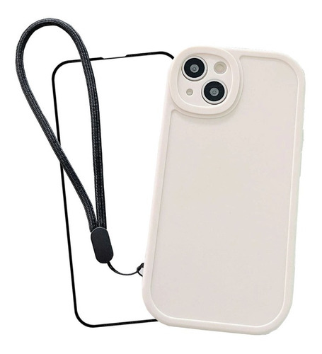 Carcasa Funda Silicona Con Correa Compatible Con iPhone