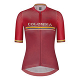 Jersey Ciclismo M/c Mujer Suarez Colombia 2022
