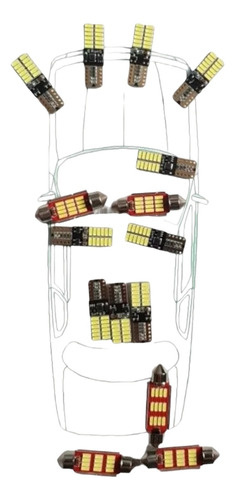 Kits Leds 6000k Canbus Para Vw Bora 2005-2010