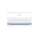 D-link Powerline Av Conmutador De 4 Puertos Con Homeplug Av 