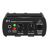 Amplificador De Auricular Behringer P1 In Ear Monitor