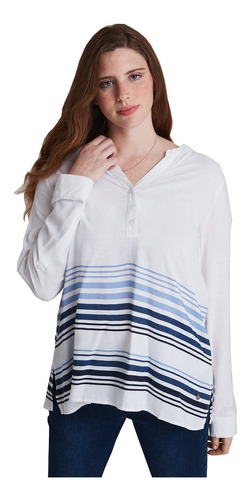 Blusa Mujer Lorenzo Di Pontti 201115 Blanco