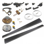 Kit Chapas Manijas Faros Y Estribos Vw Sedan 1.5 67-73 Vocho