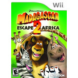 Vídeo Juego Wii - Madagascar 2: Escape 2 Africa - Wii.