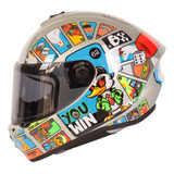 Casco Para Moto Integral Talla L Draken Goose Game A2 Axxis