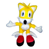 Pelúcia Sonic Tail Game E Sua Turma 45 Cm Valor Unitário Cor Amarelo
