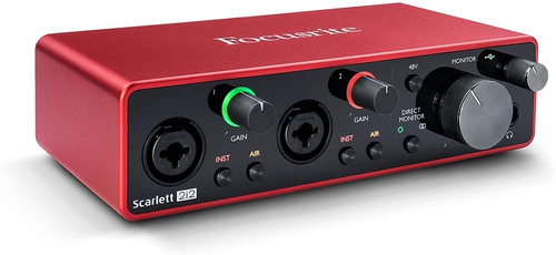 Interface De Audio Focusrite Scarlett 2i2 3rd Gen La Plata