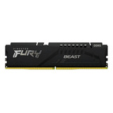 Memória Gamer 32gb 6000mhz Ddr5 Cl40 Kingston Fury Beast Pto