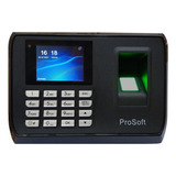 Reloj Control Horario Biometrico Huella Pendrive Usb Prosoft