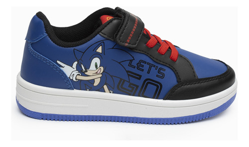 Zapatilla Urbana Niño Mano Azul Sonic