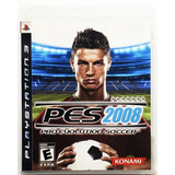 Ps3 Pes Pro Evolution Soccer 2008 Excelente Estado !! 