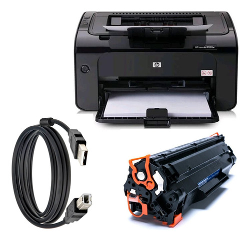 Impressora Hp P1102w Laserjet Pro Wifi Revisada Com Cabo Usb
