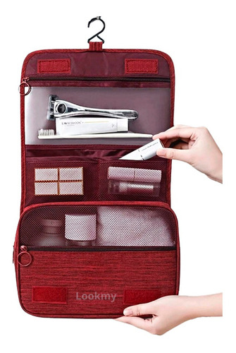 Neceser De Viaje Porta Cosmetico Bolso Organizador Baño 