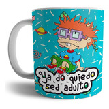 Taza De Café Rugrats Carlitos Caricaturas 325ml