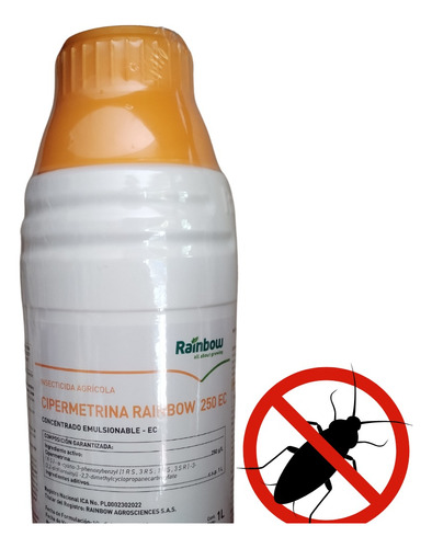 Cipermetrina Insectos X 250ml - Unidad a $23000